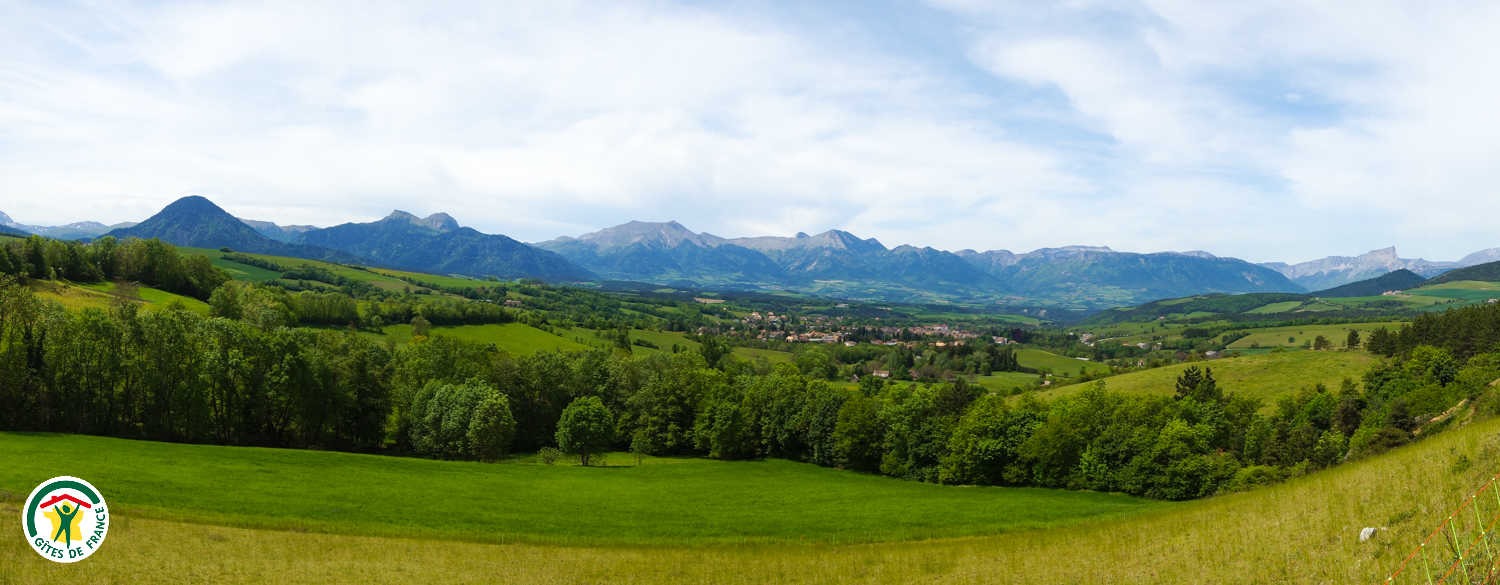 Vue panoramique vers Mens