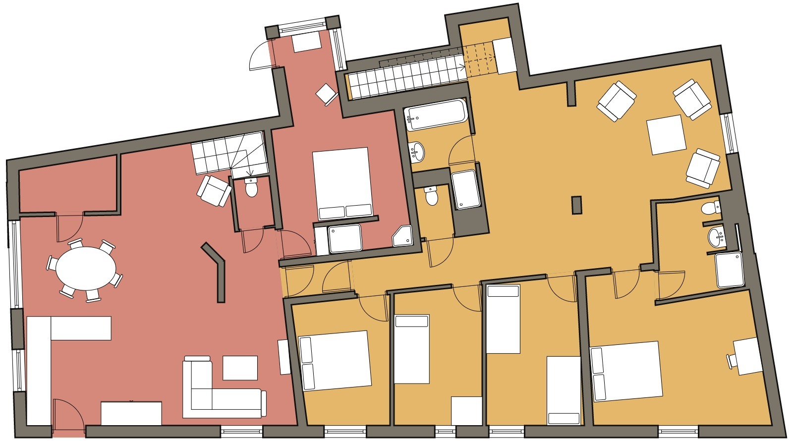 Les gîtes du Grand Ferrand - Gîte de la Colline_Tréminis