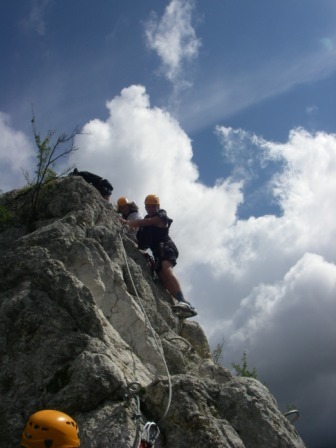 Via ferrata avec les guides du Mont-Aiguille