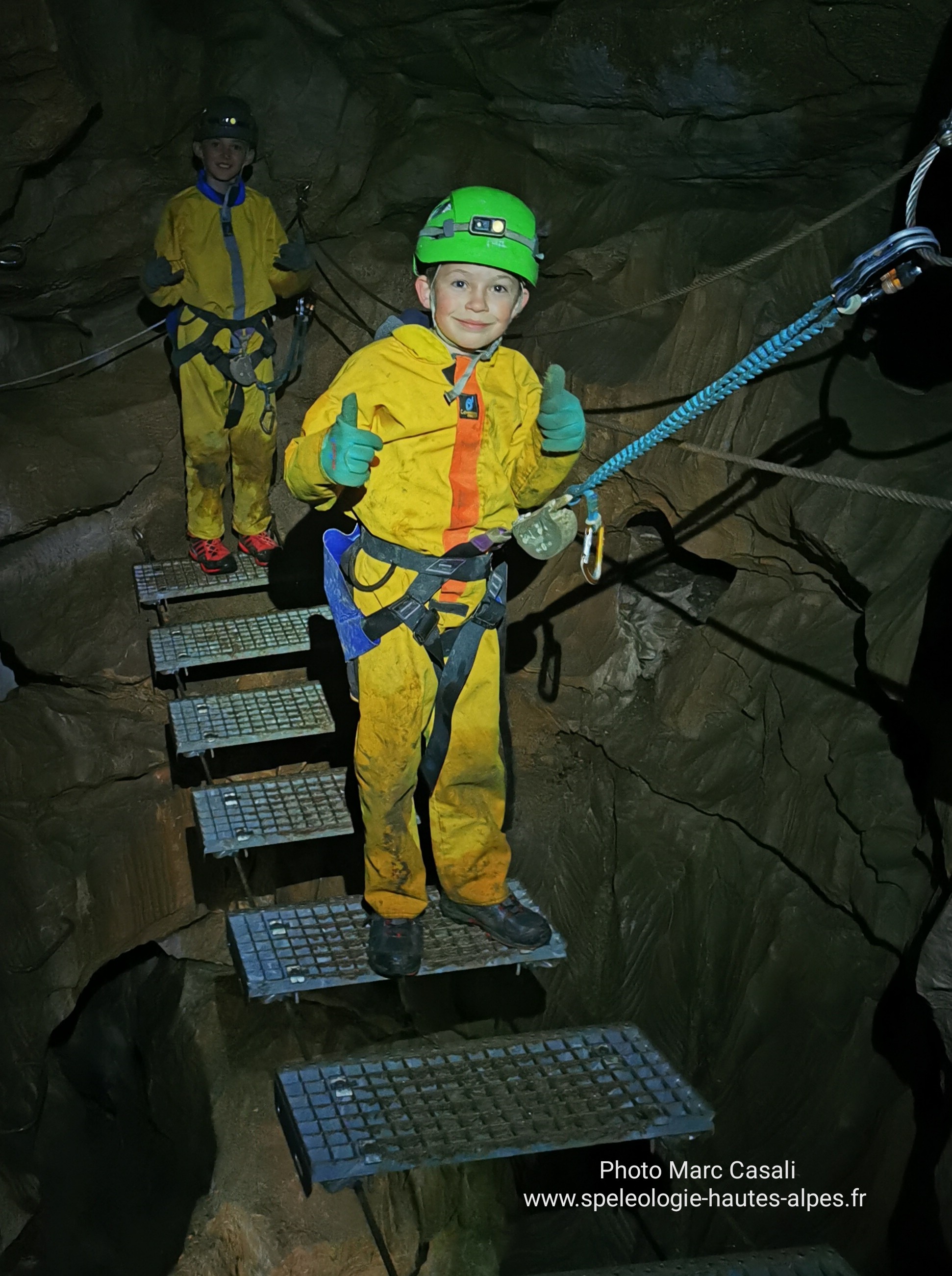 Via souterrata Dévoluy  Marc Casali www.speleologie-hautes-alpes.fr