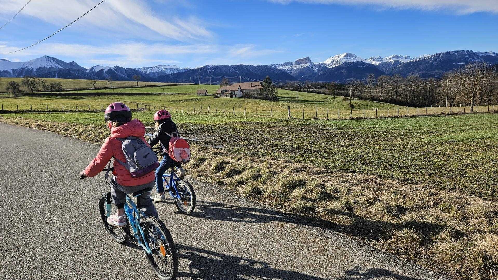 Balade à vélo autour du gîte