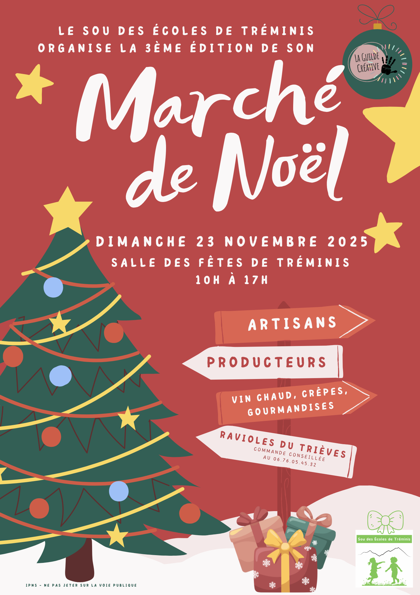 Marché de noël Tréminis