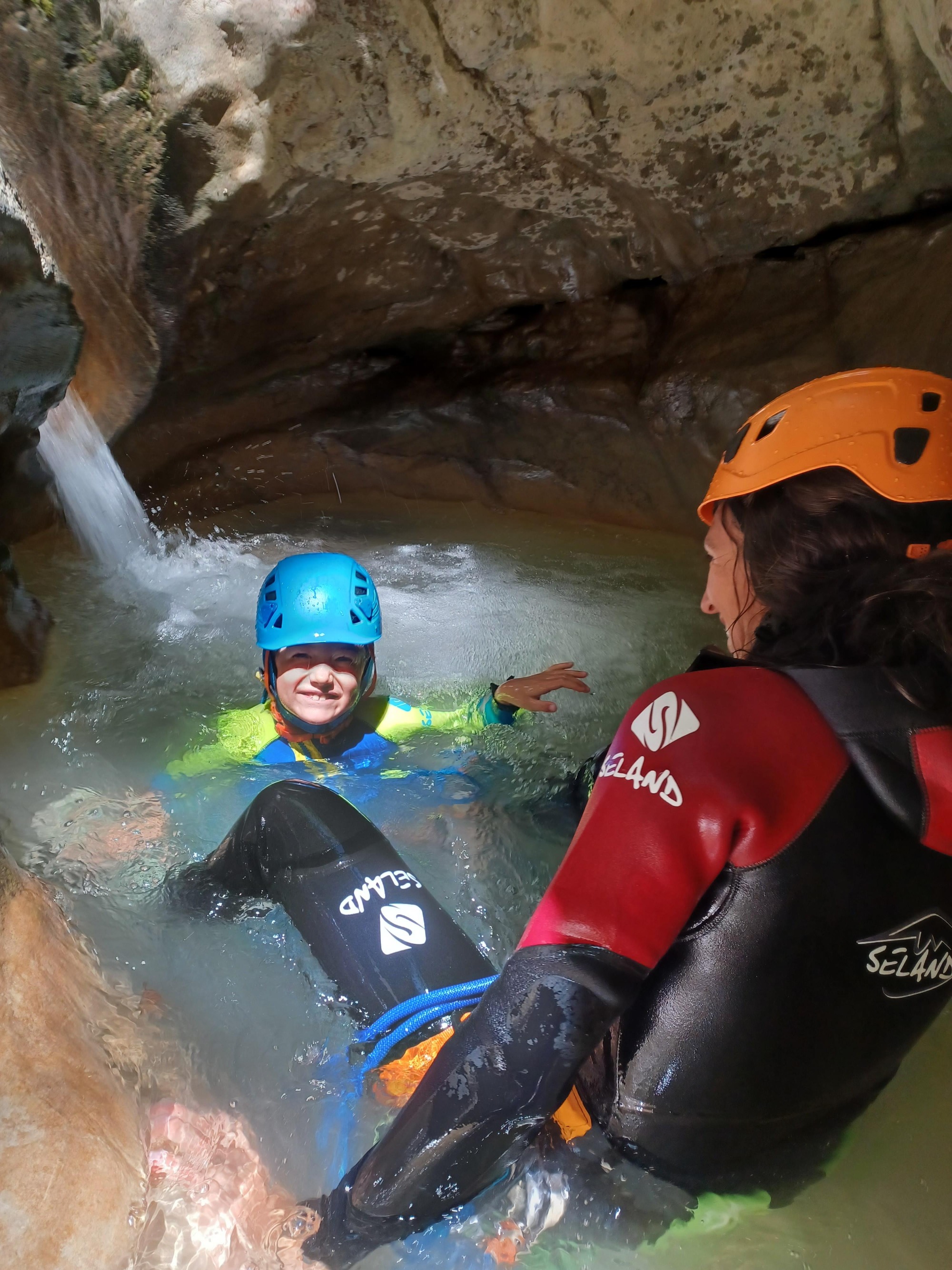 Toboggan au canyon de Mouna