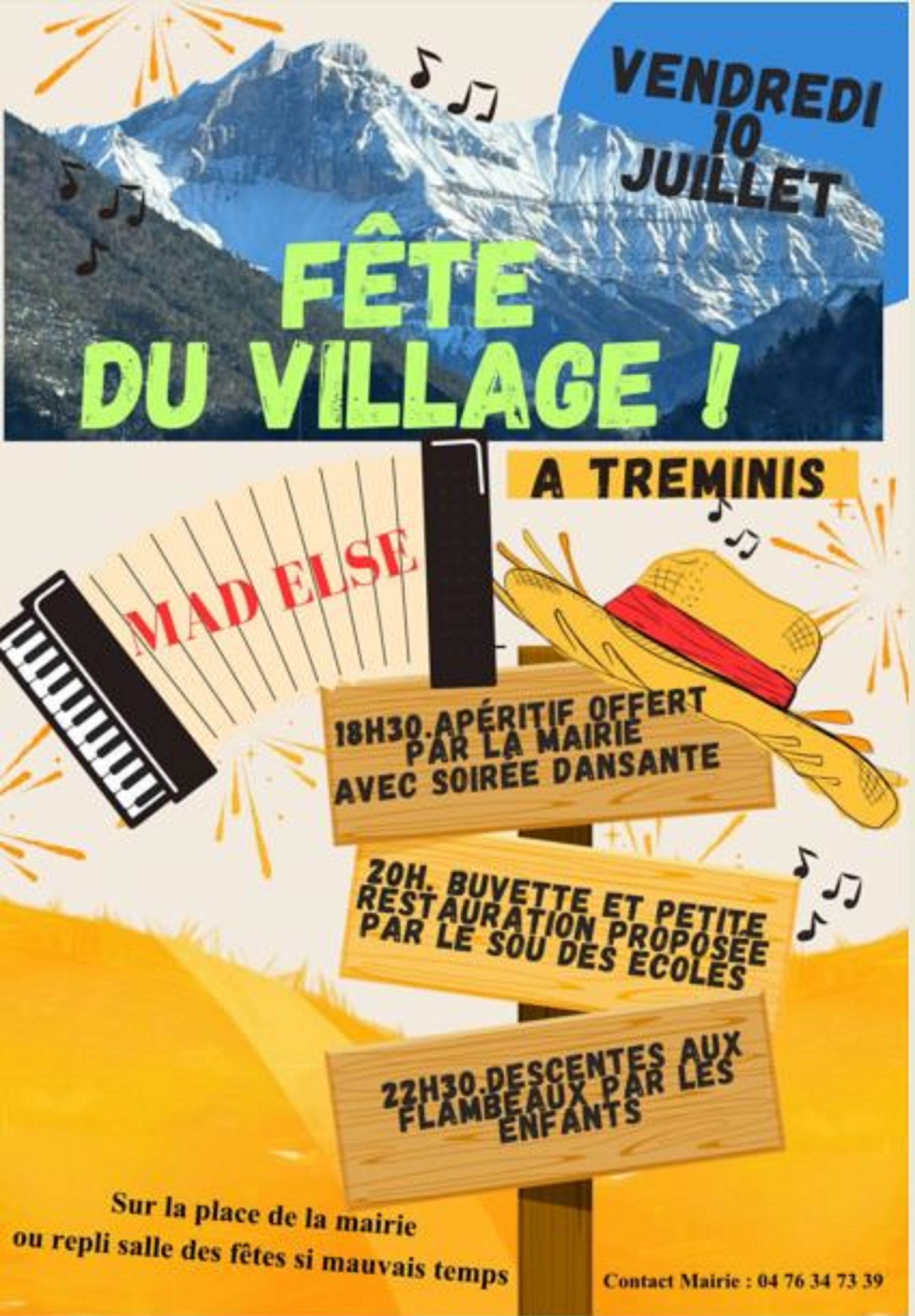 fête au village Tréminis