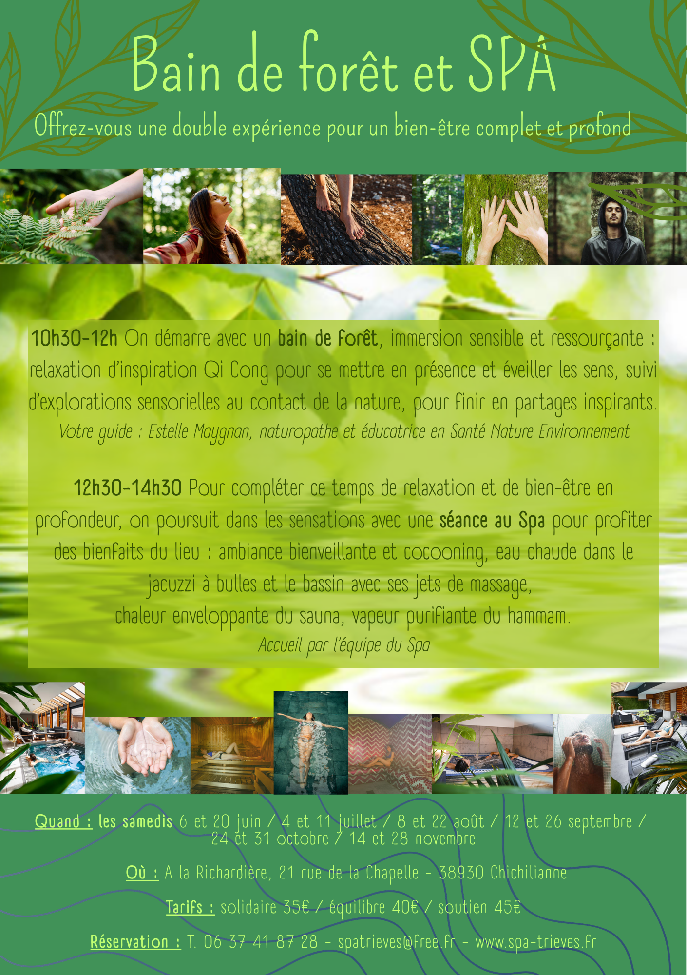 Flyer Formule double bain