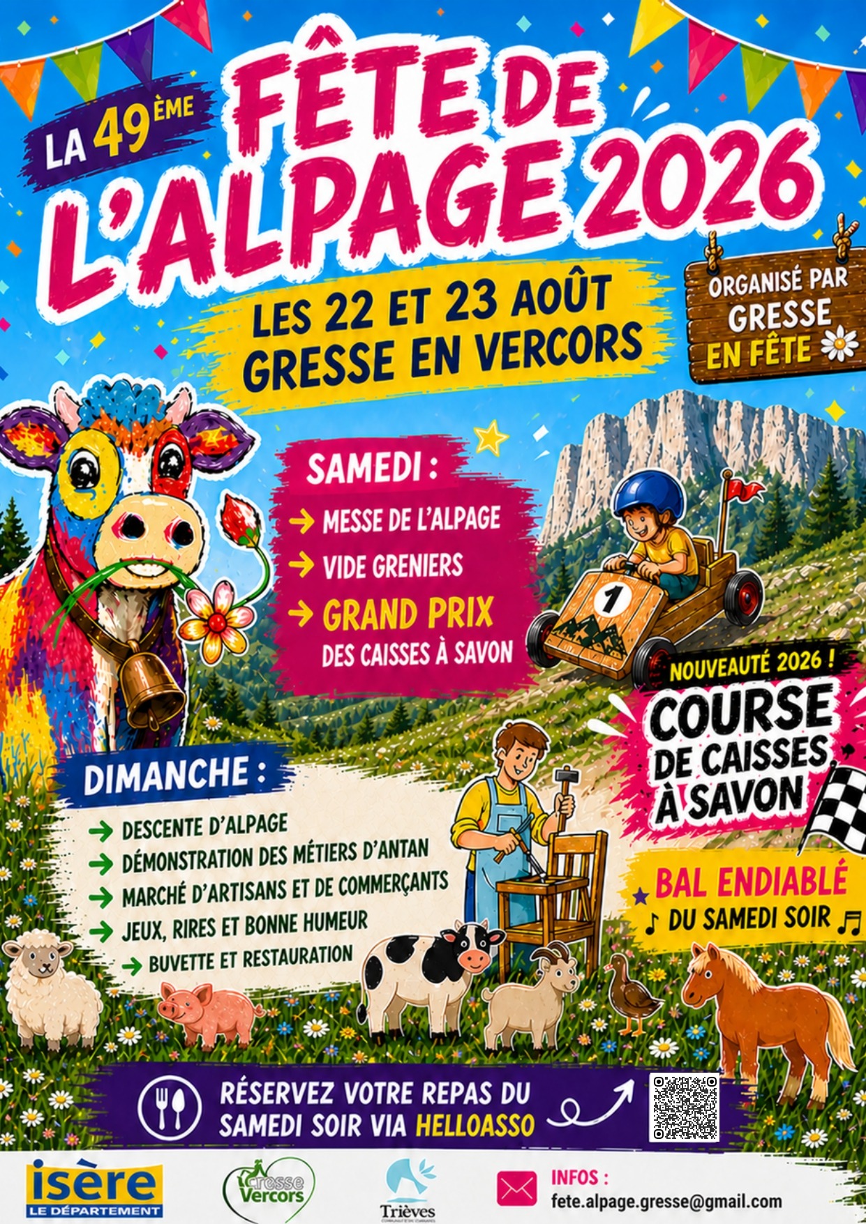 49ème Fête de l'Alpage_Gresse-en-Vercors