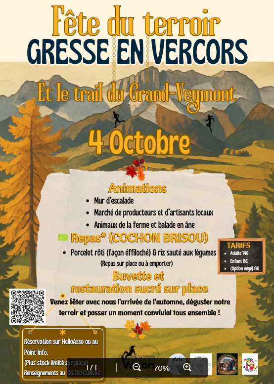Fête du Terroir 2026_Gresse-en-Vercors