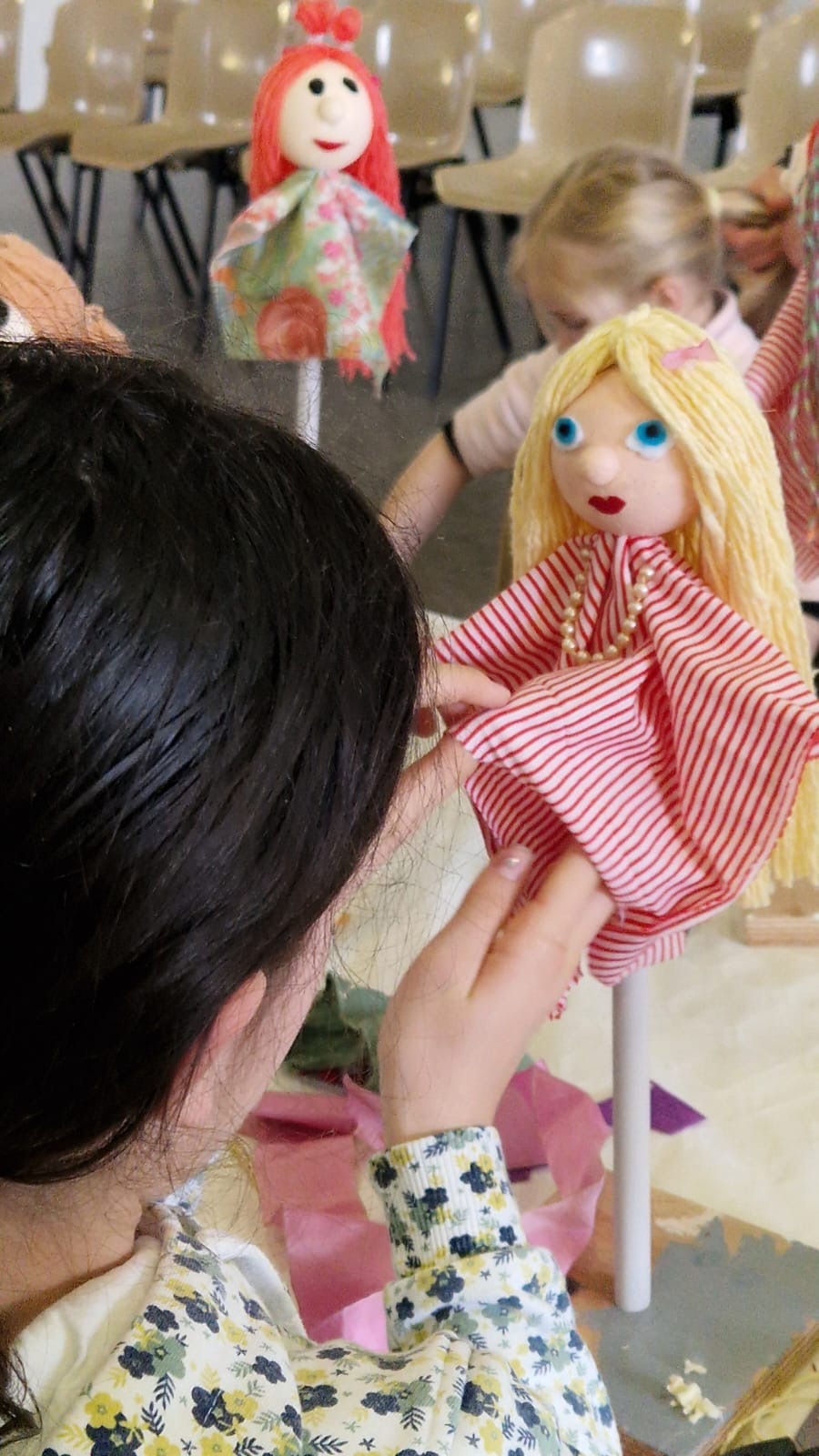 Fabrication d'une marionnette à gaine