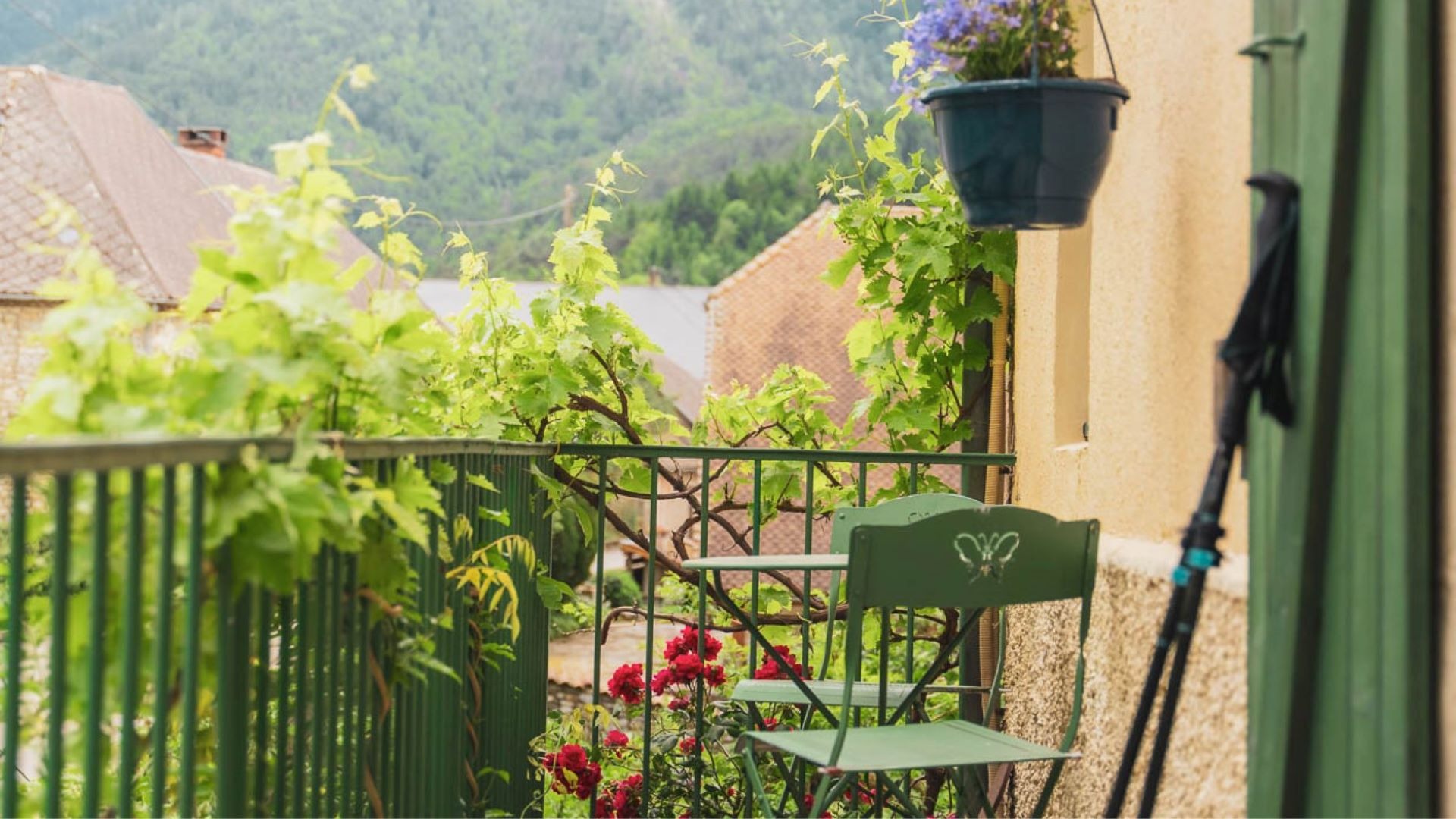 Balcon éco-gîte Olympe de Gouges